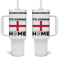 It is Coming Home England Football Flag Tumbler With Handle Patriotic Soccer Fans St Georges Cross Heritage Pride