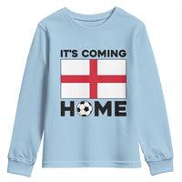 It is Coming Home England Football Flag Youth Sweatshirt Patriotic Soccer Fans St Georges Cross Heritage Pride