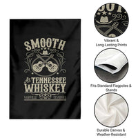 Smooth As Tennessee Whiskey Garden Flag Country Music Guitar Drinking Addict