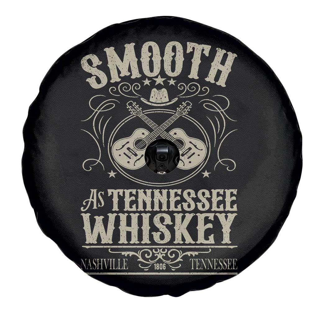 Smooth As Tennessee Whiskey Spare Tire Cover Country Music Guitar Drinking Addict