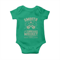 Smooth As Tennessee Whiskey Baby Onesie Country Music Guitar Drinking Addict