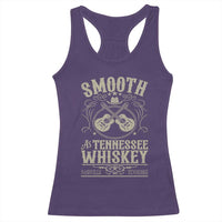 Smooth As Tennessee Whiskey Racerback Tank Top Country Music Guitar Drinking Addict