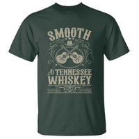 Smooth As Tennessee Whiskey T Shirt Country Music Guitar Drinking Addict