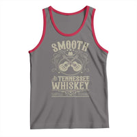 Smooth As Tennessee Whiskey Tank Top Country Music Guitar Drinking Addict