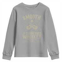Smooth As Tennessee Whiskey Youth Sweatshirt Country Music Guitar Drinking Addict