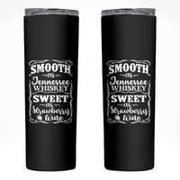 Smooth As Tennessee Whiskey Skinny Tumbler Sweet As Strawberry Wine Country Love