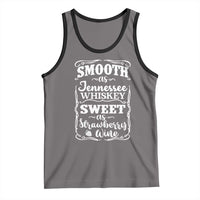 Smooth As Tennessee Whiskey Tank Top Sweet As Strawberry Wine Country Love