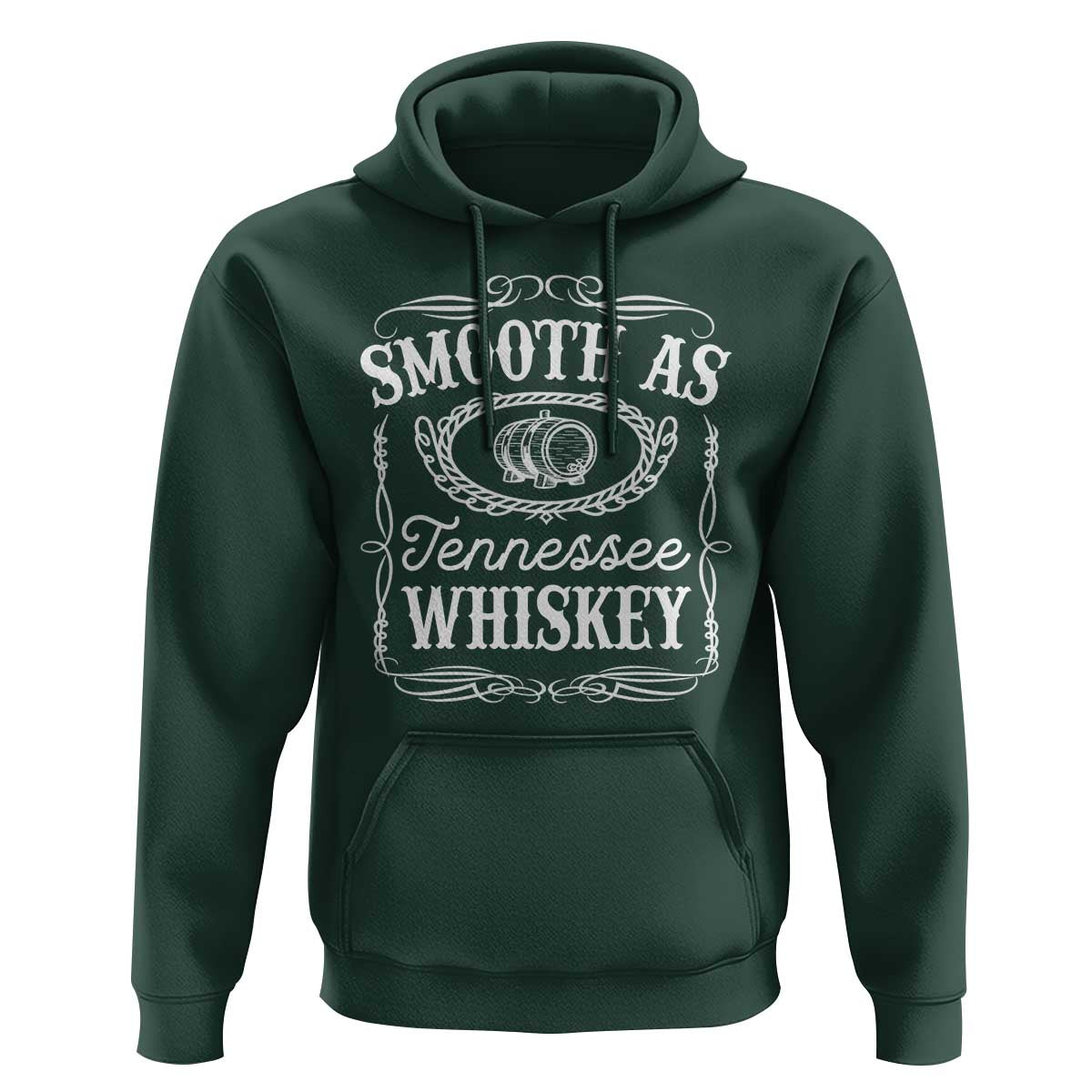 Smooth As Tennessee Whiskey Distillery Barrel Vintage Hoodie