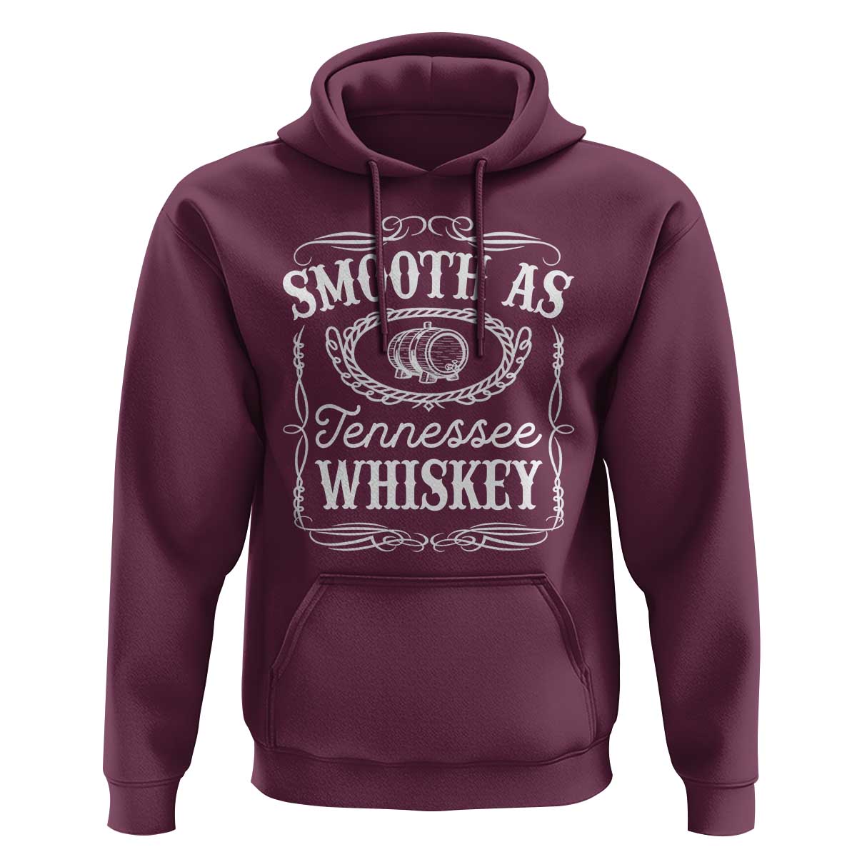 Smooth As Tennessee Whiskey Distillery Barrel Vintage Hoodie