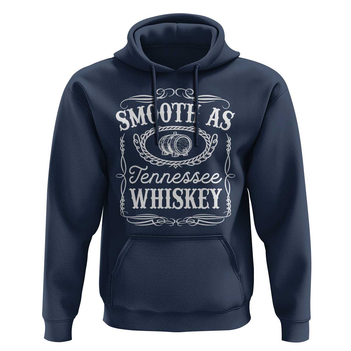 Smooth As Tennessee Whiskey Distillery Barrel Vintage Hoodie