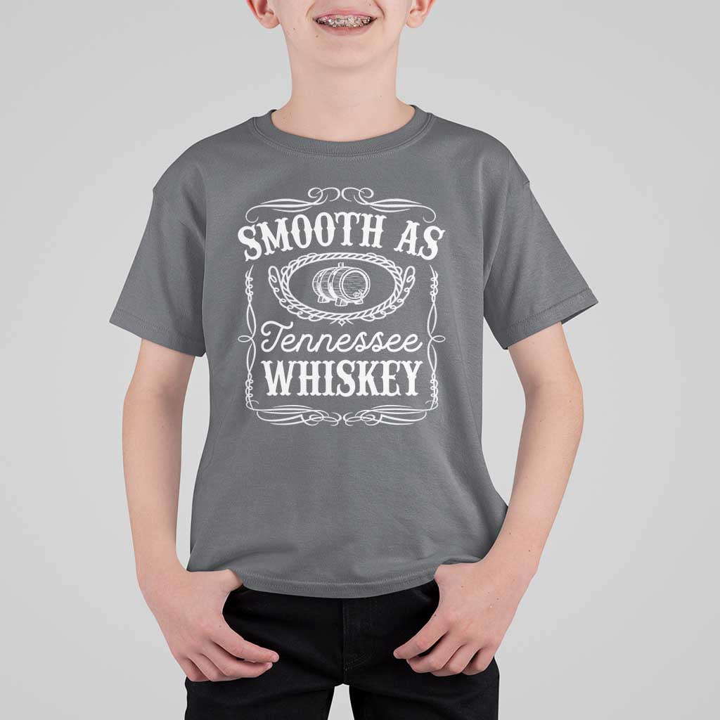 Smooth As Tennessee Whiskey Distillery Barrel Vintage T Shirt For Kid