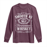 Smooth As Tennessee Whiskey Distillery Barrel Vintage Long Sleeve Shirt