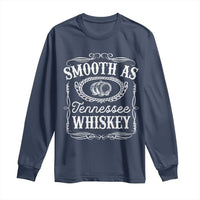 Smooth As Tennessee Whiskey Distillery Barrel Vintage Long Sleeve Shirt