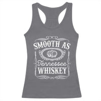 Smooth As Tennessee Whiskey Distillery Barrel Vintage Racerback Tank Top
