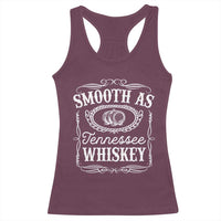 Smooth As Tennessee Whiskey Distillery Barrel Vintage Racerback Tank Top