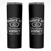 Smooth As Tennessee Whiskey Distillery Barrel Vintage Skinny Tumbler