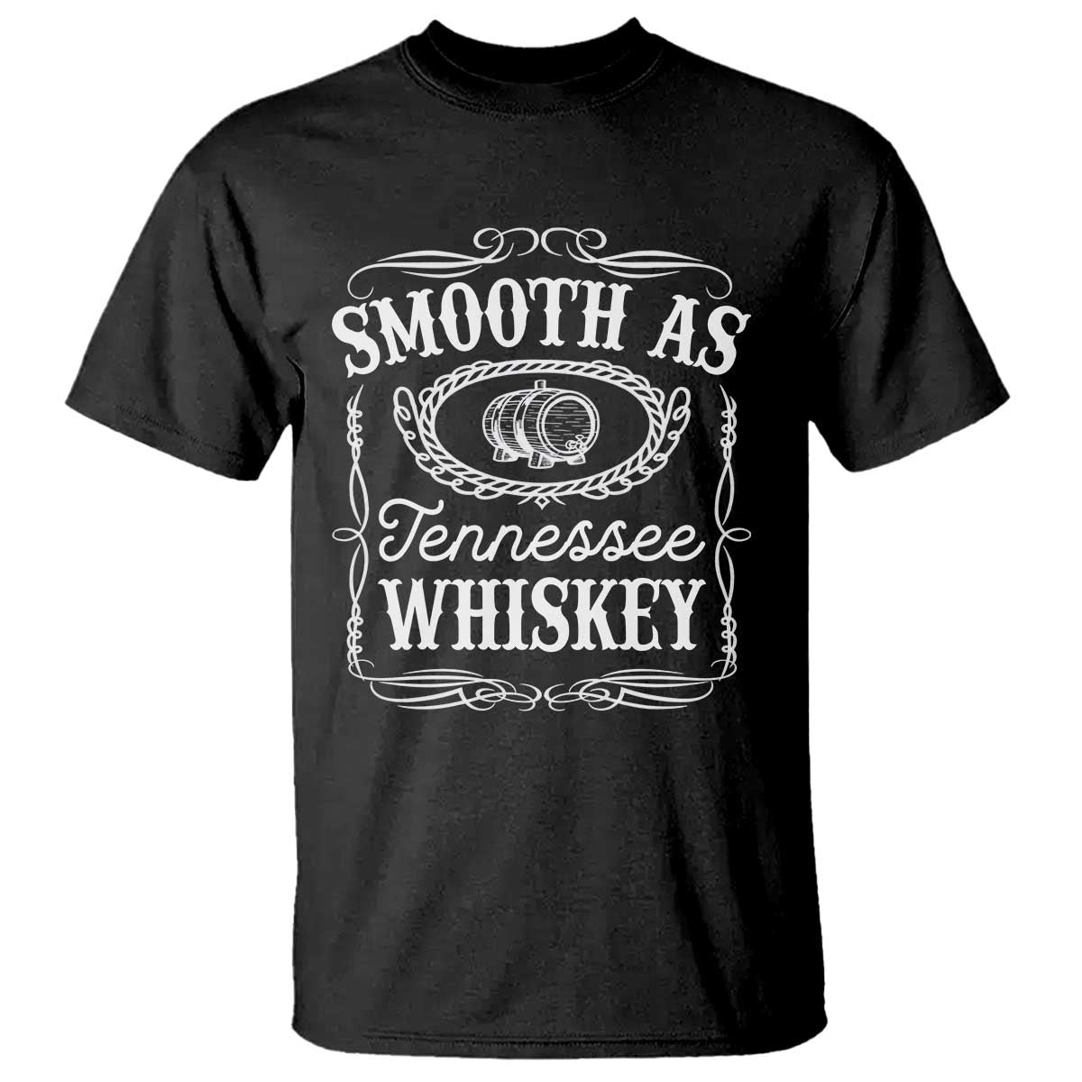 Smooth As Tennessee Whiskey Distillery Barrel Vintage T Shirt