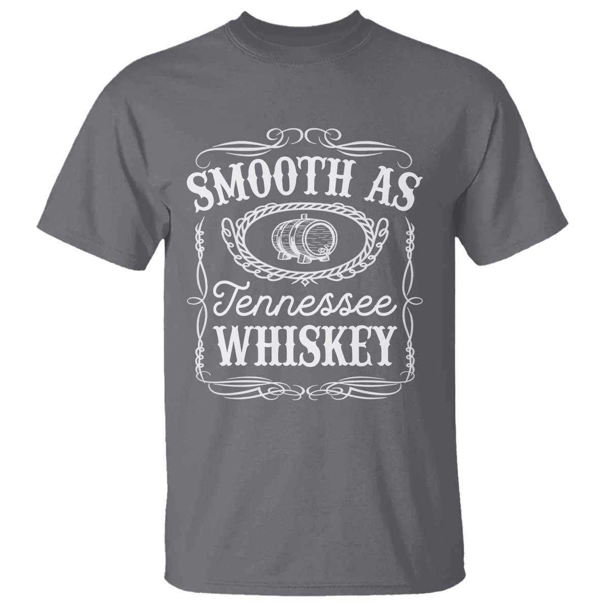 Smooth As Tennessee Whiskey Distillery Barrel Vintage T Shirt