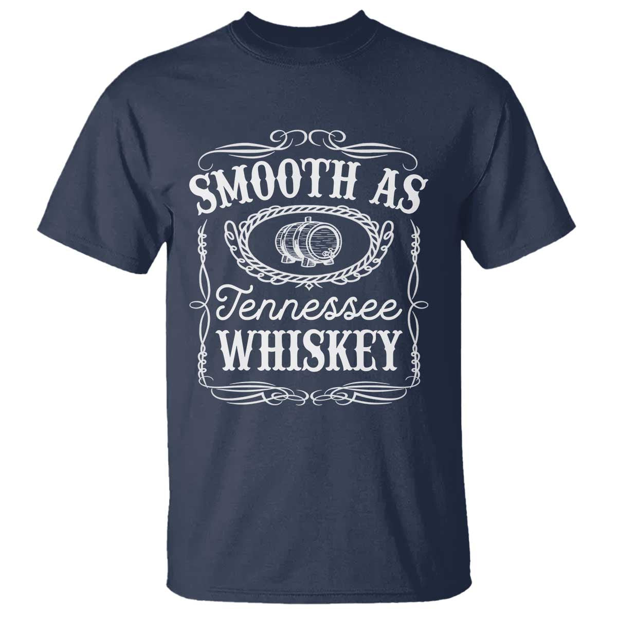 Smooth As Tennessee Whiskey Distillery Barrel Vintage T Shirt