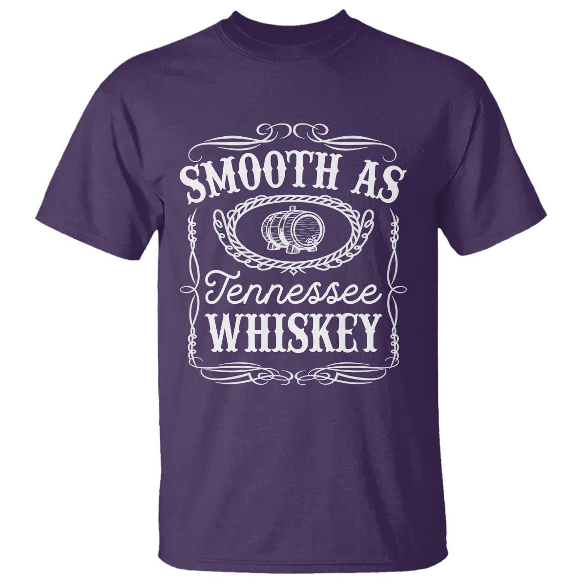 Smooth As Tennessee Whiskey Distillery Barrel Vintage T Shirt