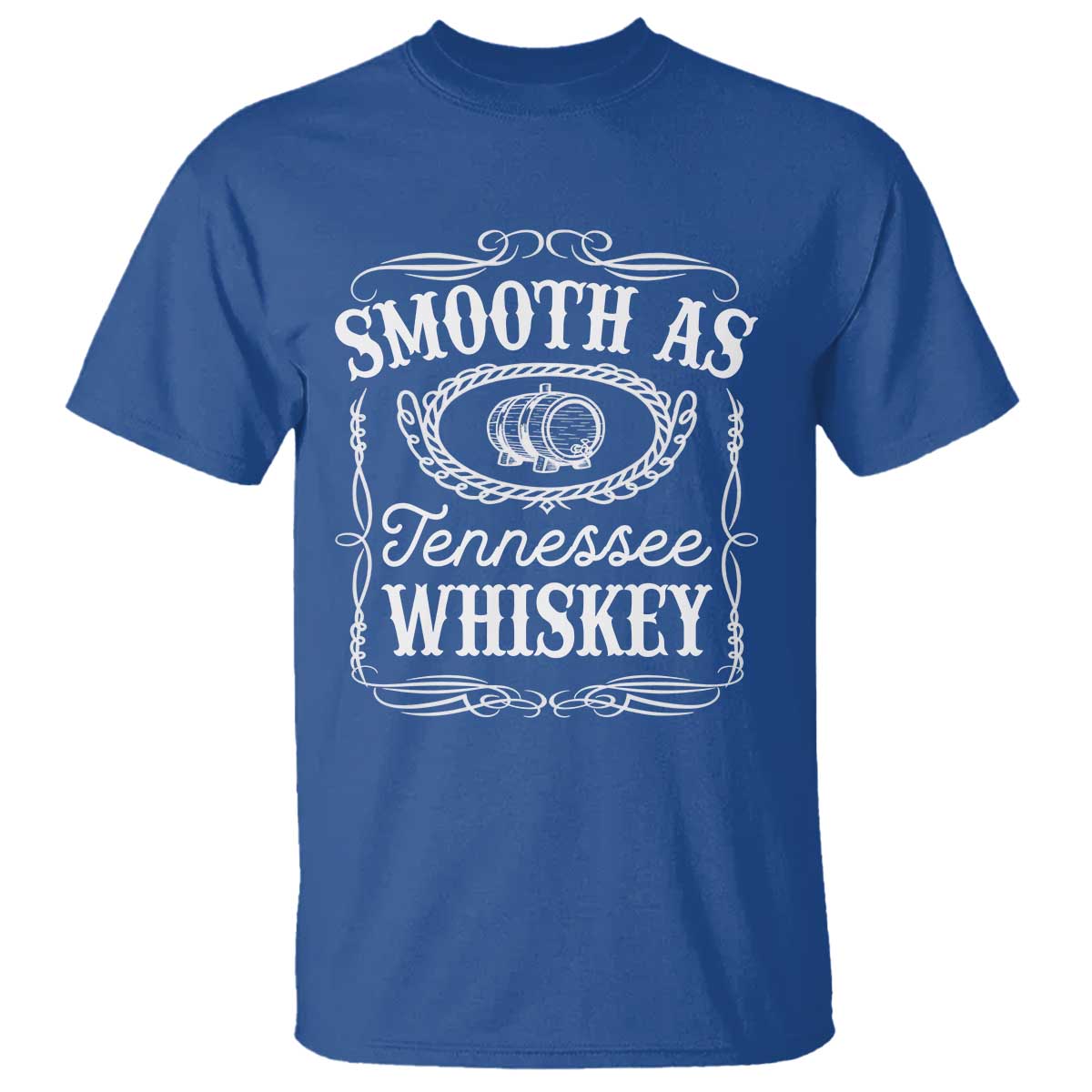 Smooth As Tennessee Whiskey Distillery Barrel Vintage T Shirt