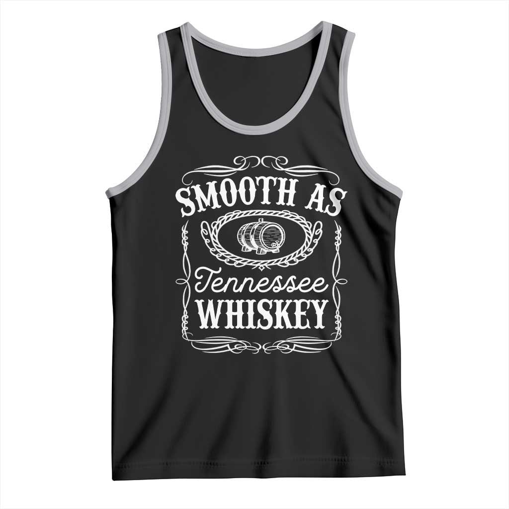 Smooth As Tennessee Whiskey Distillery Barrel Vintage Tank Top