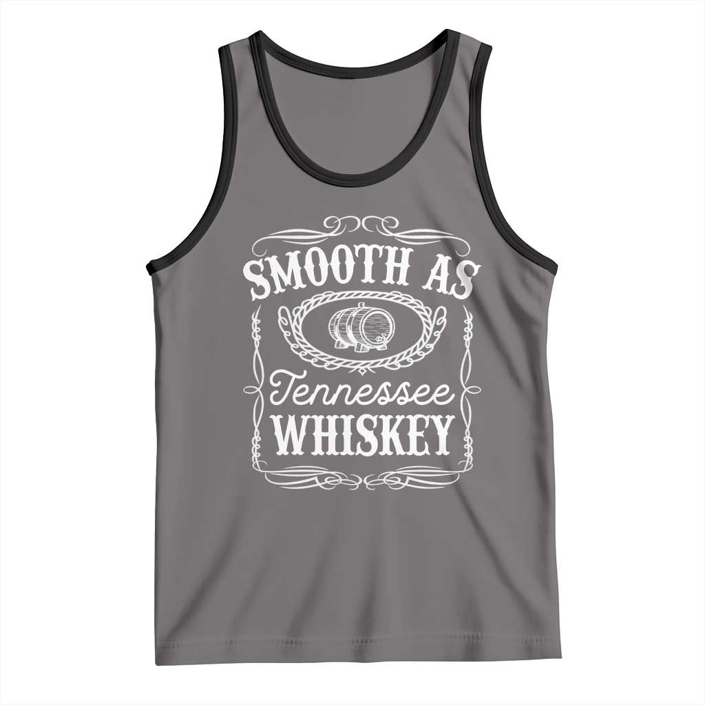 Smooth As Tennessee Whiskey Distillery Barrel Vintage Tank Top