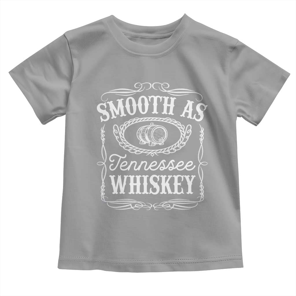 Smooth As Tennessee Whiskey Distillery Barrel Vintage Toddler T Shirt