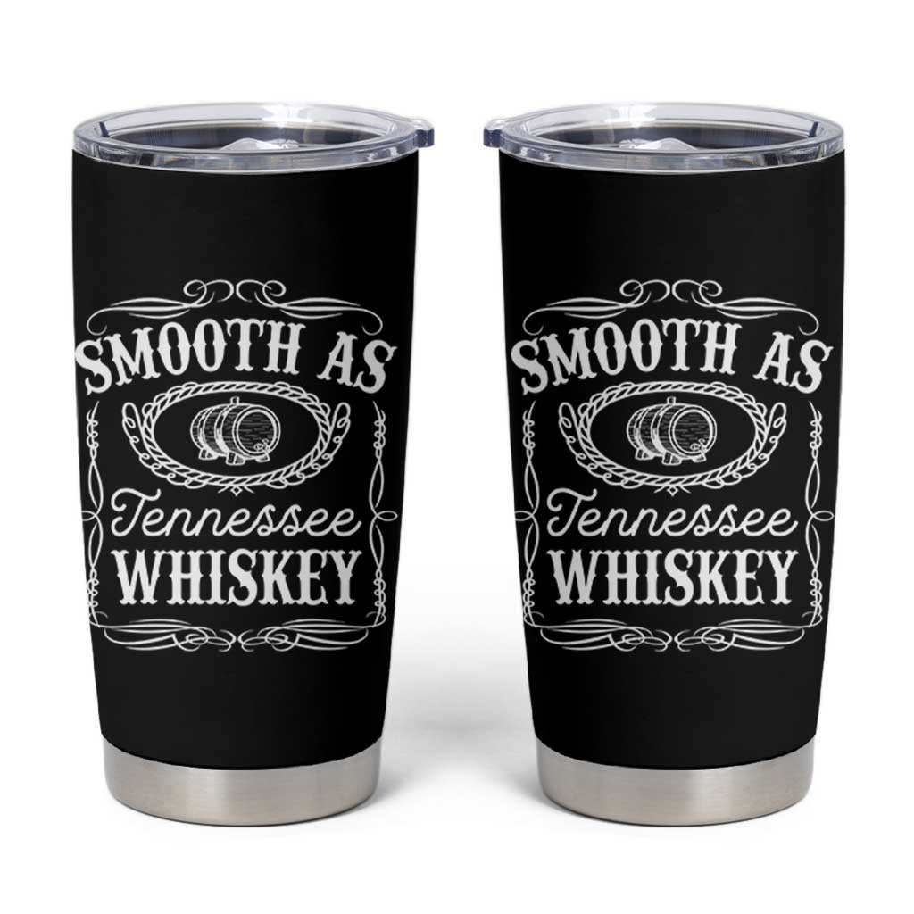 Smooth As Tennessee Whiskey Distillery Barrel Vintage Tumbler Cup
