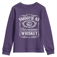 Smooth As Tennessee Whiskey Distillery Barrel Vintage Youth Sweatshirt