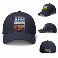 Retro ARG ESP Argentina Espana Flag Typography Graphic Baseball Cap Country Code Vintage Argentine Spainish Pride