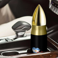 Argentina Spain Flag Two Hearts Graphic Bullet Tumbler Dual Argentine Spanish Heritage Love Pride