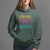 Baby Announcement Hoodie I've Got The Scoop Ice Cream Blue Pink Gender Reveal Baby Shower - Wonder Print Shop