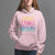 Baby Announcement Hoodie I've Got The Scoop Ice Cream Blue Pink Gender Reveal Baby Shower - Wonder Print Shop