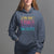 Baby Announcement Hoodie I've Got The Scoop Ice Cream Blue Pink Gender Reveal Baby Shower - Wonder Print Shop