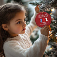 Dance The Harris Walz 2024 Christmas Ornament Two Steps Forward No Steps Back - Wonder Print Shop