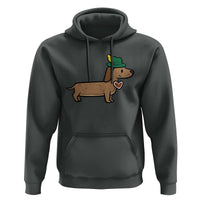Oktoberfest Dachshund Hoodie Cute Sausage Dog German Munich - Wonder Print Shop