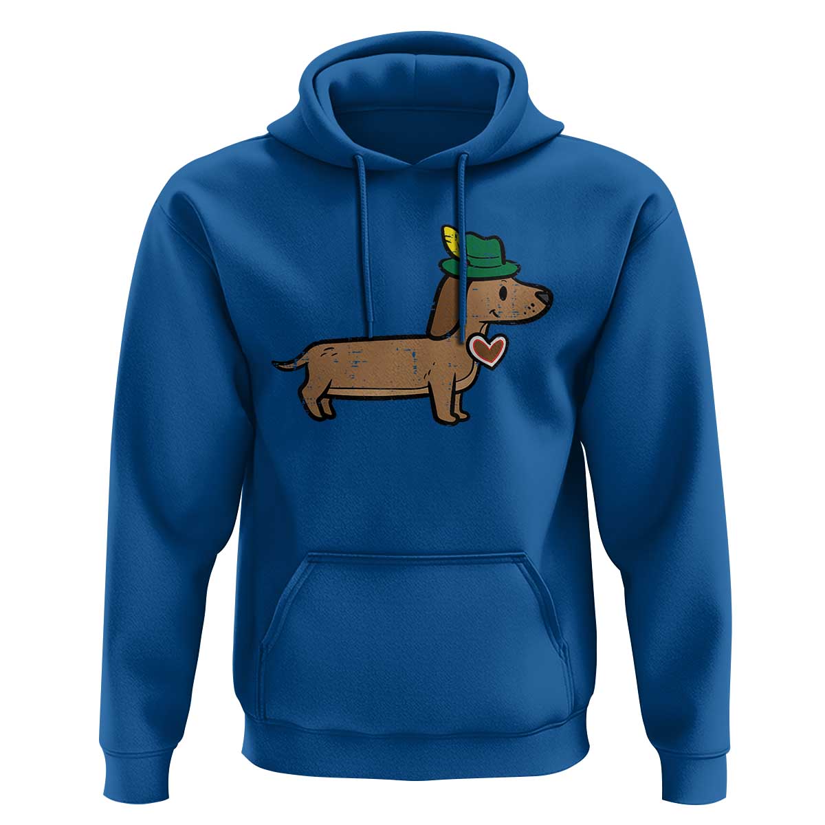 Oktoberfest Dachshund Hoodie Cute Sausage Dog German Munich - Wonder Print Shop