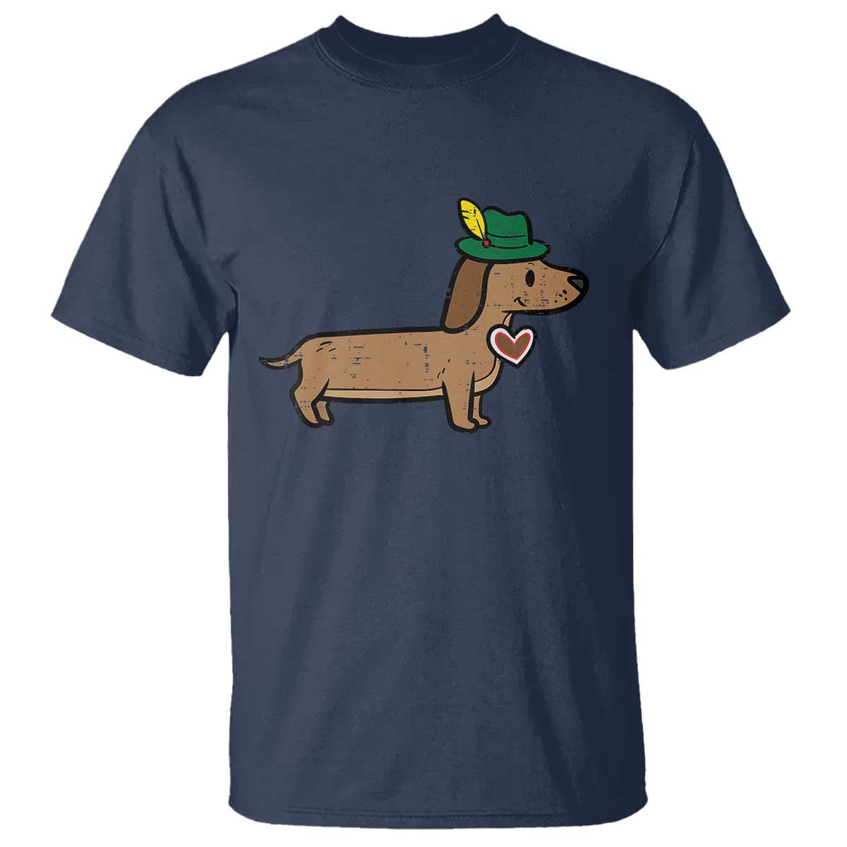 Oktoberfest Dachshund T Shirt Cute Sausage Dog German Munich - Wonder Print Shop