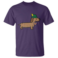 Oktoberfest Dachshund T Shirt Cute Sausage Dog German Munich - Wonder Print Shop