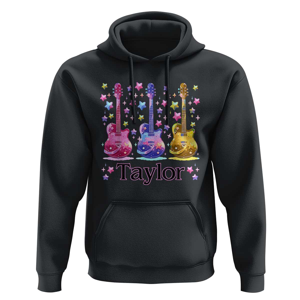 Taylor Name Hoodie Retro Groovy 70s 80s