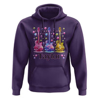 Taylor Name Hoodie Retro Groovy 70s 80s