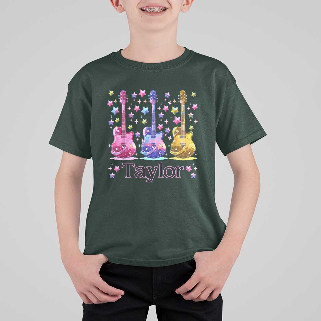 Taylor Name T Shirt For Kid Retro Groovy 70s 80s - Wonder Print Shop
