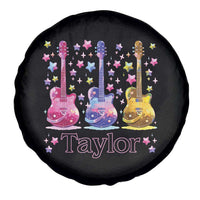 Taylor Name Spare Tire Cover Retro Groovy 70s 80s