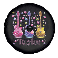 Taylor Name Spare Tire Cover Retro Groovy 70s 80s