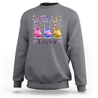 Taylor Name Sweatshirt Retro Groovy 70s 80s - Wonder Print Shop