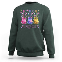 Taylor Name Sweatshirt Retro Groovy 70s 80s - Wonder Print Shop