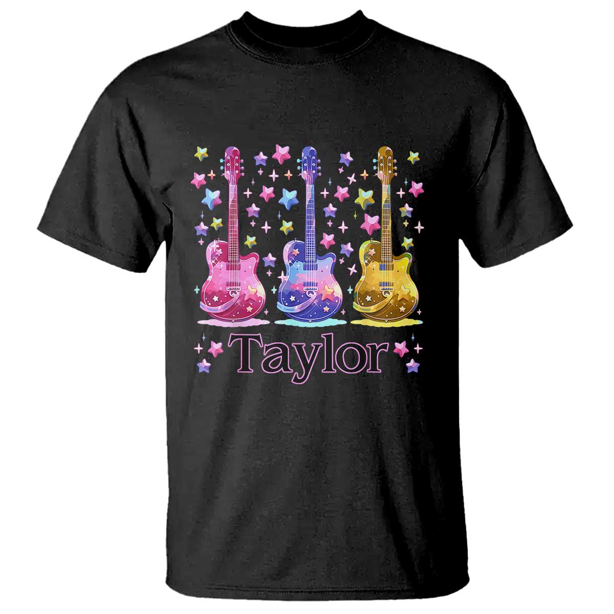 Taylor Name T Shirt Retro Groovy 70s 80s - Wonder Print Shop