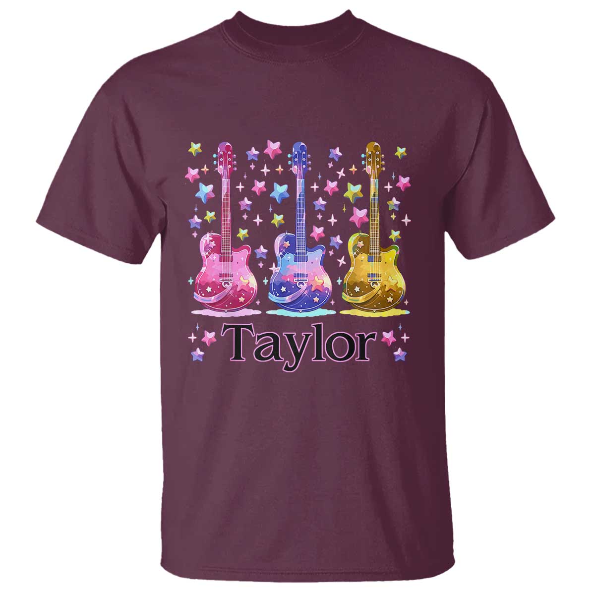 Taylor Name T Shirt Retro Groovy 70s 80s - Wonder Print Shop