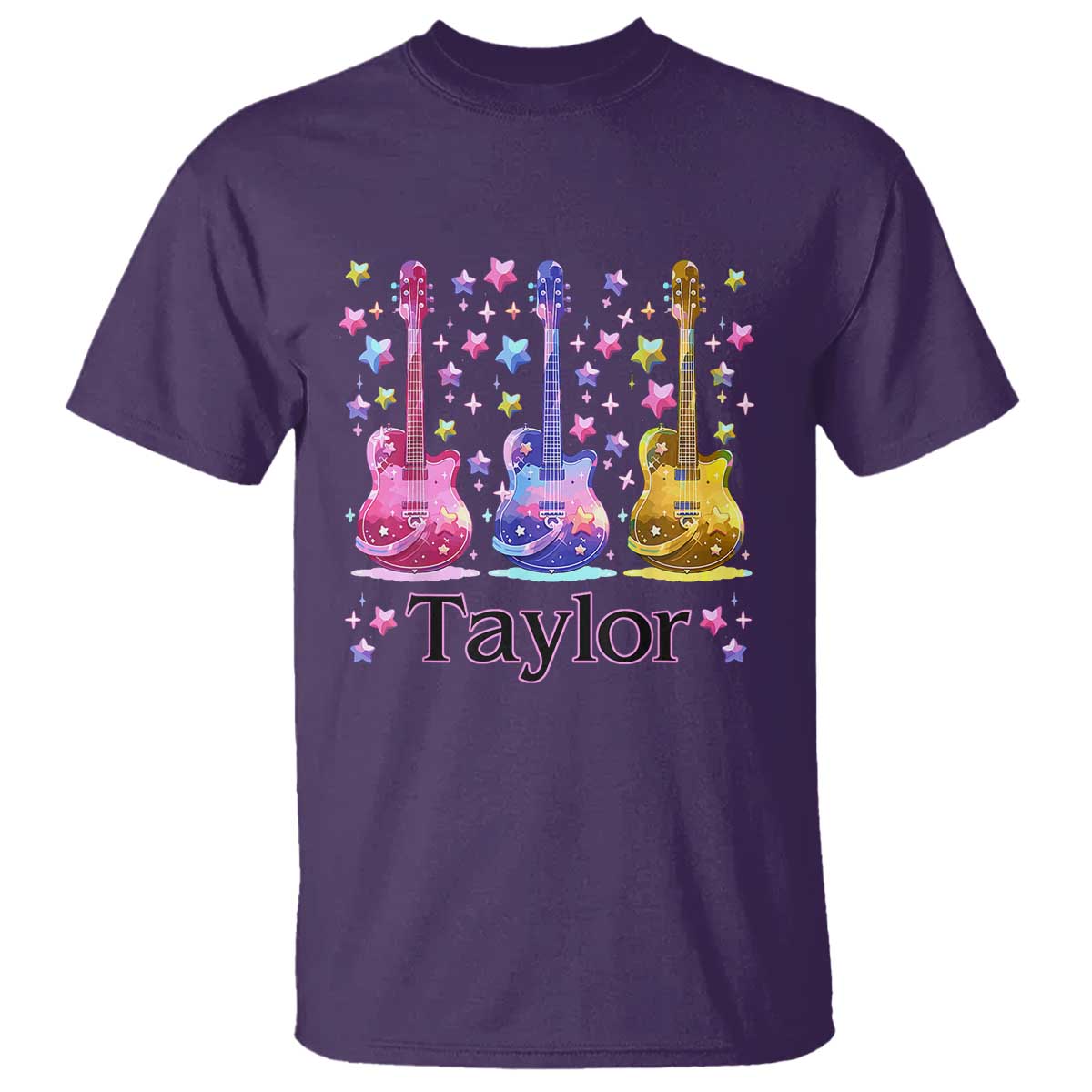 Taylor Name T Shirt Retro Groovy 70s 80s - Wonder Print Shop